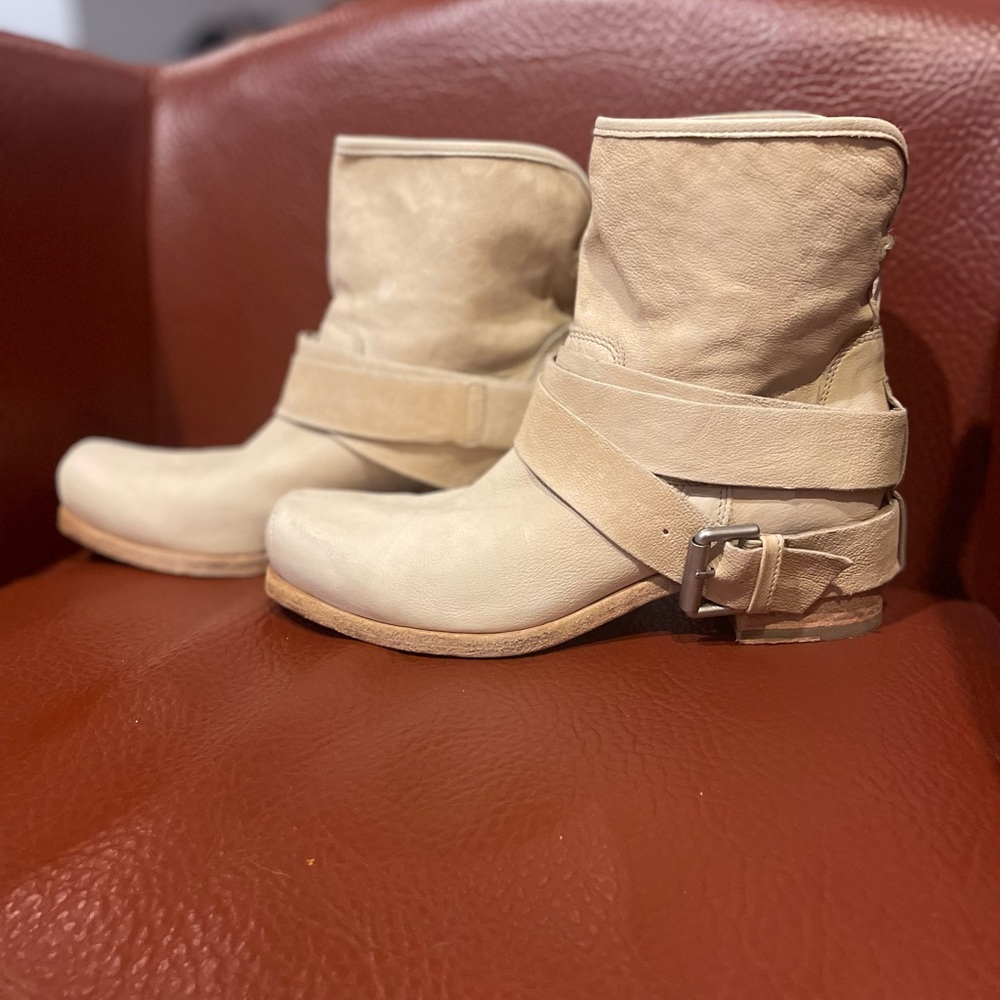 Tan boots